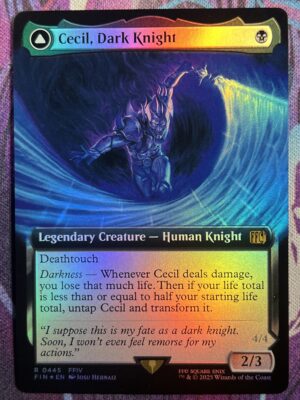 Cecil, Dark Knight FIN Extended Art #445 Foil