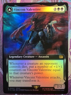 Vincent Valentine FIN Extended Art #454 Foil