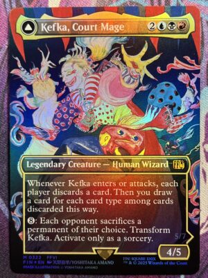 Kefka, Court Mage FIN Full Art #322 Foil