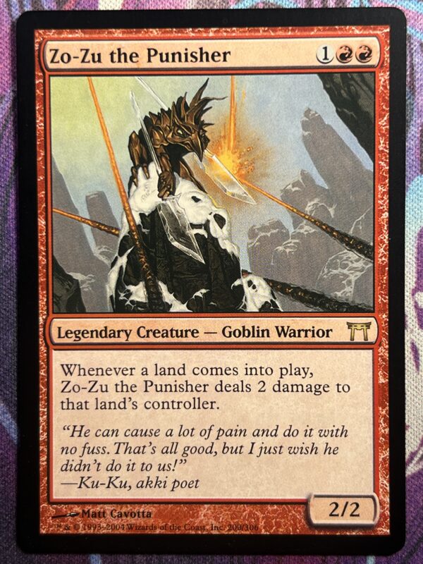 Zo-Zu the Punisher CHK #200