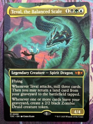 Teval, the Balanced Scale TDC Full Art #8