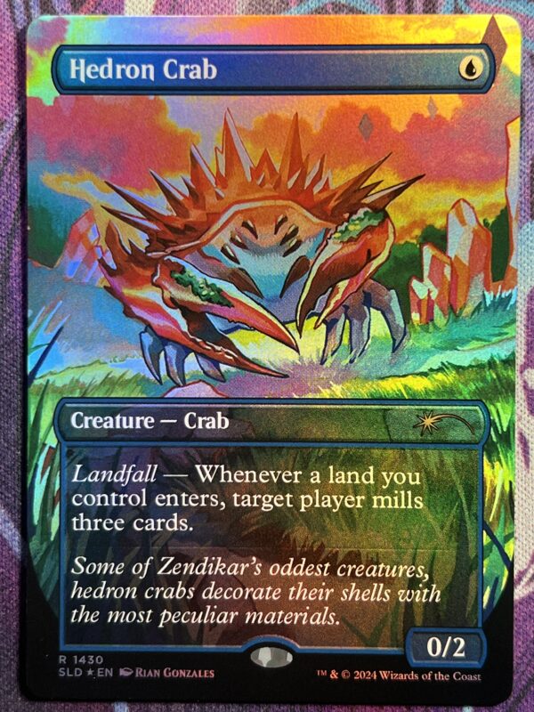 Hedron Crab SLD Full Art #1430 Foil