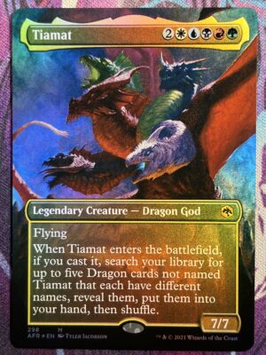 Tiamat AFR Full Art #298 Foil