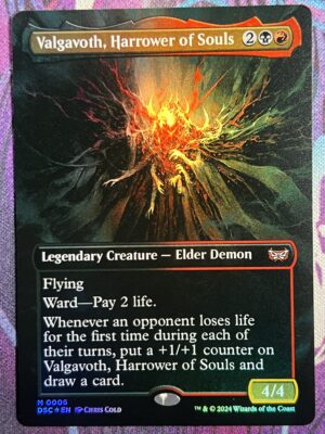 Valgavoth, Harrower of Souls DSC Full Art #6 Foil