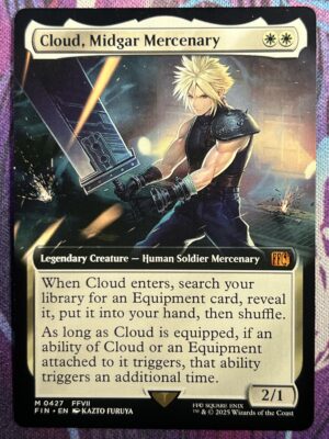 Cloud, Midgar Mercenary FIN Extended Art #427