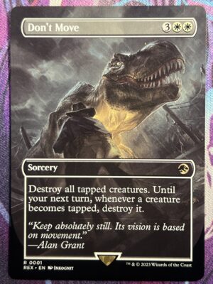 Don't Move REX Full Art #1