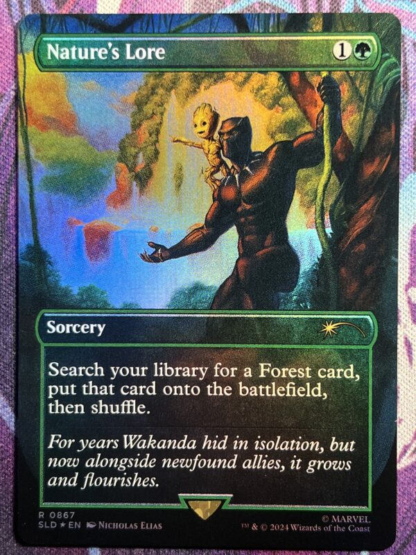 Nature's Lore SLD Full Art #867 Foil