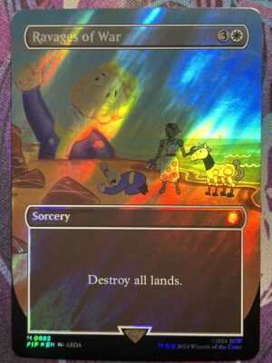 Ravages of War PIP Full Art #882 Surge Foil