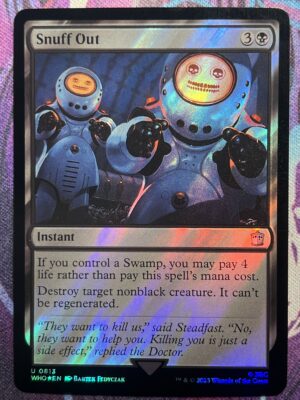 Snuff Out WHO #813 Surge Foil