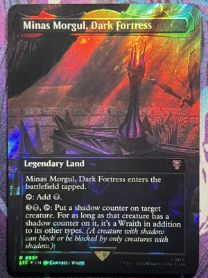 Minas Morgul, Dark Fortress LTC Full Art #558 Surge Foil