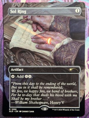 Sol Ring SLD Full Art #1696
