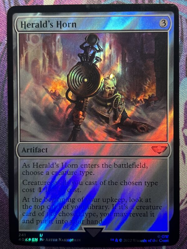 Herald's Horn 40K #241 Surge Foil