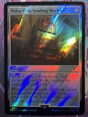 Nuka-Cola Vending Machine PIP #665 Surge Foil