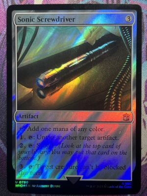 Sonic Screwdriver WHO #790 Surge Foil