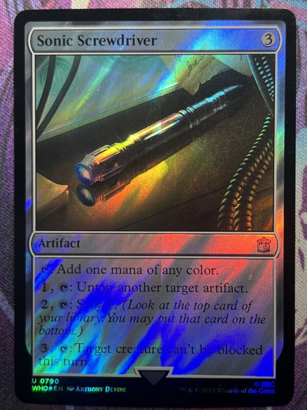 Sonic Screwdriver WHO #790 Surge Foil